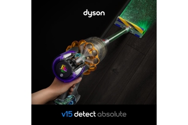 Preview: Dyson V15 Detect Absolute (2026) Gelb/Lila 660W