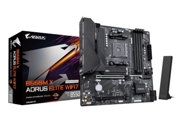 Gigabyte B550M X Aorus Elite WiFi7     (B550,AM4,mATX,DDR4)