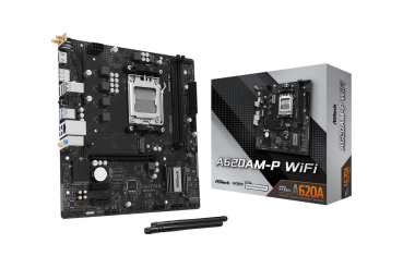 ASRock A620AM-P WiFi AM5 mATX HDMI/DP DDR5