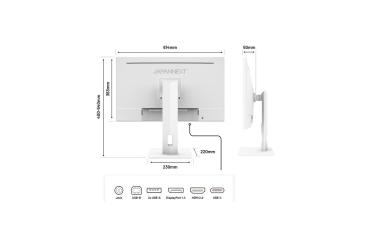 Preview: JAPANNEXT 68,5cm JN-IPS27UHDR-C65W-HSP-W 16:9 HDMI/USBC UHD