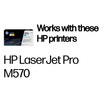 Preview: HP 507A original original Toner cartridge CE401A cyan standard capacity 6.000 pages 1-pack