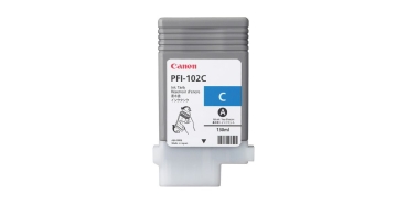 Patrone Canon PFI-102C         cyan