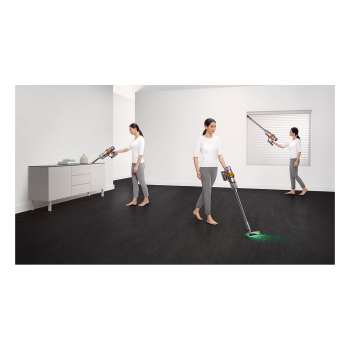 Preview: Dyson V15 Detect Absolute Kabelloser Staubsauger (Gelb/Nickel)