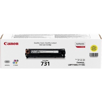Canon Toner 731 Y yellow 1500 Seiten