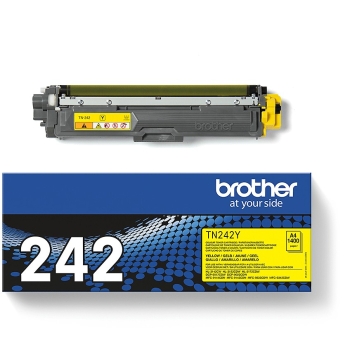 Preview: Brother Toner TN-242Y Gelb bis zu 1.400 Seiten nach ISO/IEC 19798