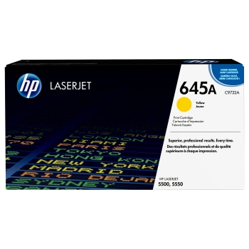 HP 645A original Colour LaserJet Toner cartridge C9732A yellow standard capacity 12.000 pages 1-pack