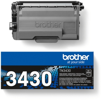Preview: Brother Toner TN-3430 Schwarz bis zu 3.000 Seiten nach ISO 19752