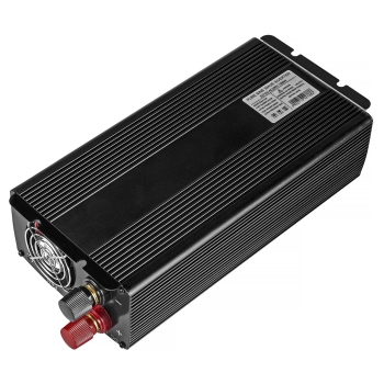 Preview: Green Cell KFZ Spannungswandler Power Inverter 12V > 230V 1000/2000W Black