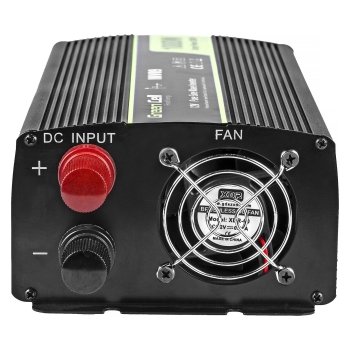 Preview: Green Cell KFZ Spannungswandler Power Inverter 12V > 230V 1000/2000W Black