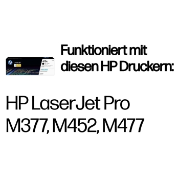 Preview: HP Toner 410X CF410X Schwarz Hohe Kapazität