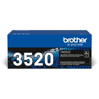 Brother Toner TN-3520 Schwarz bis zu 20.000 Seiten nach ISO 19752