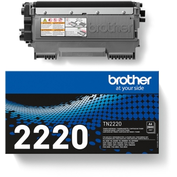 Preview: Brother Toner TN-2220 Schwarz bis zu 2.600 Seiten nach ISO 19752