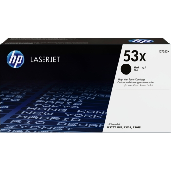 HP Toner 53X Q7553X Schwarz bis zu 7.000 Seiten