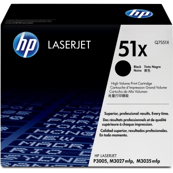 HP Q7551X XL black (Verpackung beschädigt)