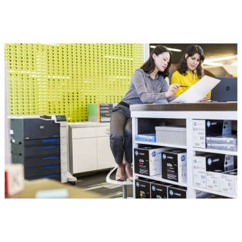 Preview: HP original Colour LaserJet CE270A Toner cartridge black standard capacity 13.500 pages 1-pack