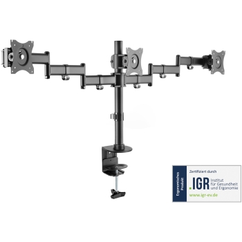 DIGITUS Triple Monitorhalterung. 3x 27. 3x 8 kg