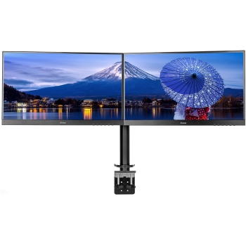 Preview: Z Iiyama DS1002C-B1 Dual-Monitor Klemmhalterung 75x75 / 100x100 VESA