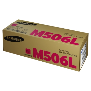 Preview: SAMSUNG original Toner cartridge LT-M506L/ELS High Yield Magenta Toner cartridge SU305A