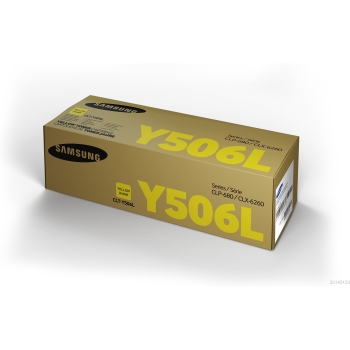 Preview: SAMSUNG original Toner cartridge LT-Y506L/ELS High Yield Yellow Toner cartridge SU515A
