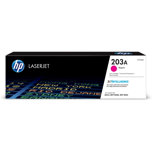 HP 203A Original Magenta LaserJet Toner Cartridge