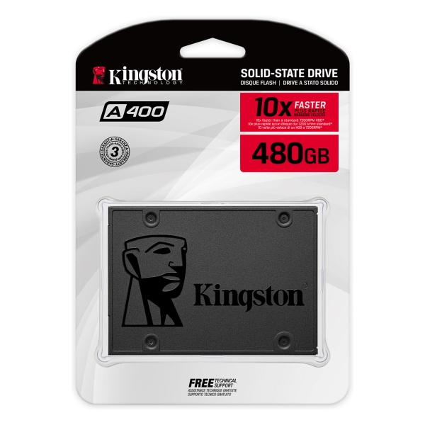 2.5 480GB Kingston SSDNow A400