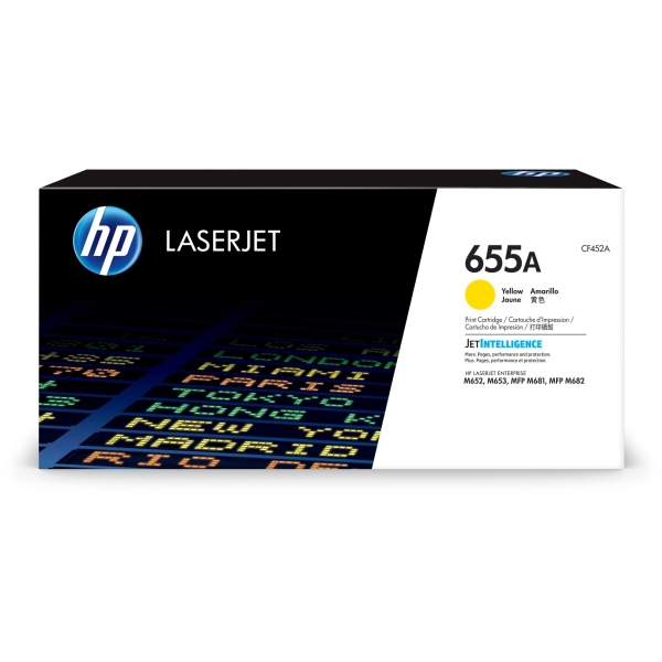 HP 655A Original LaserJet Toner Gelb