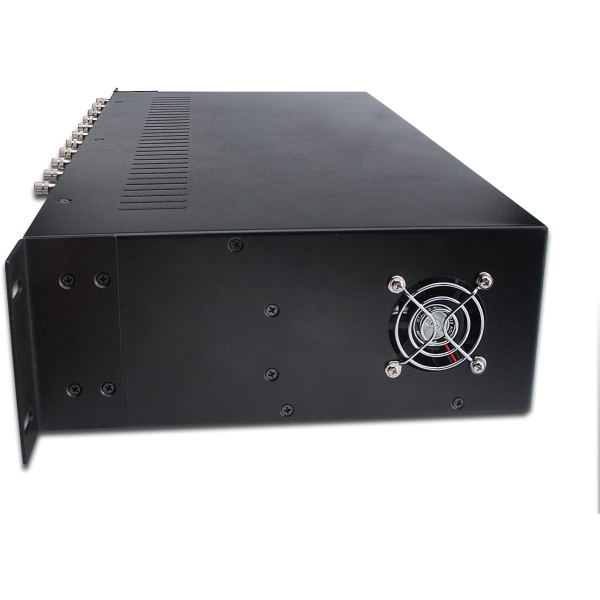 DIGITUS Medienkonverter Chassis 2HE 14-Slots schwarz
