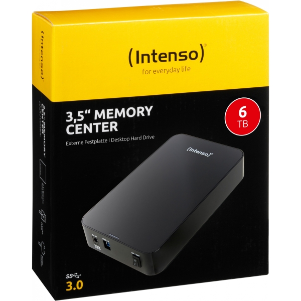 3.5 6TB Intenso Memory Center black