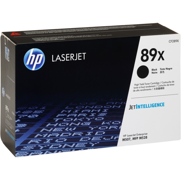 HP Toner 89X CF289X Schwarz