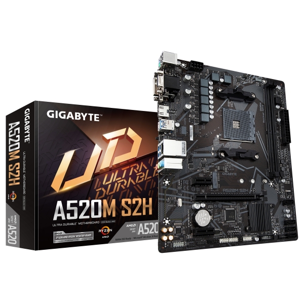 AM4 Gigabyte A520M S2H mATX