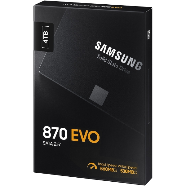 2.5 4TB Samsung 870 EVO retail
