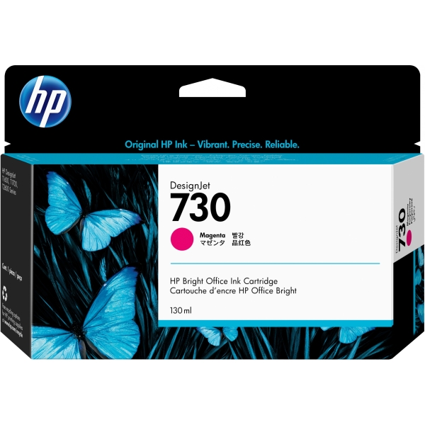 HP 730 130 ml Tinte Magenta