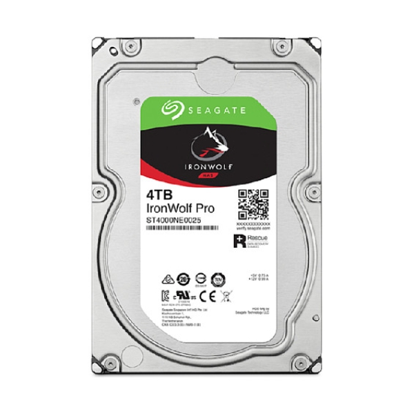 4TB Seagate IronWolf Pro ST4000NT001 7200RPM 256MB