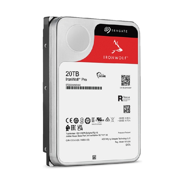20TB Seagate IronWolf Pro ST20000NT001 7200RPM 256MB