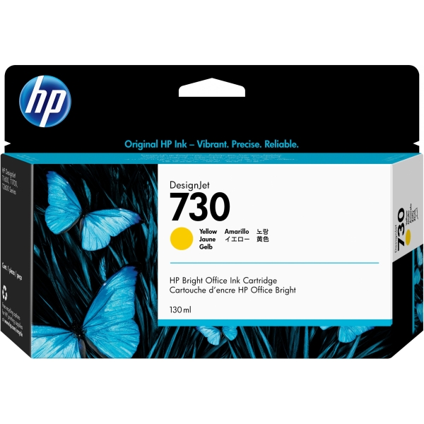 HP 730 130 ml Tinte Gelb