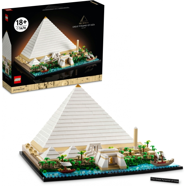 LEGO ARCHITECTURE Cheops-Pyramide 21058