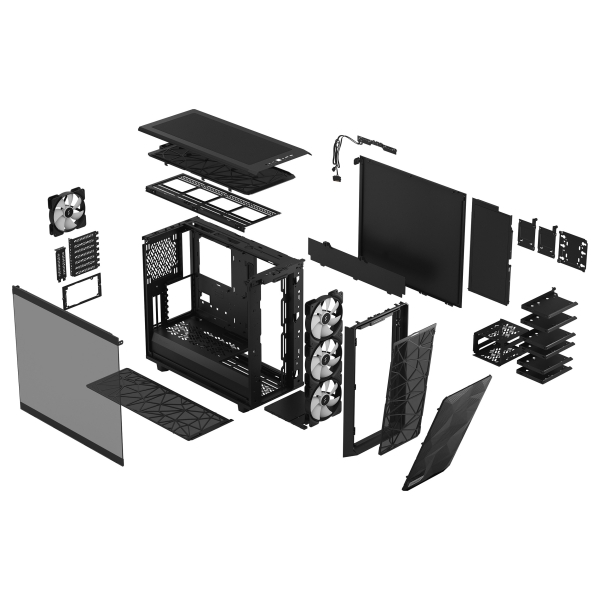 Tower Fractal Design Meshify 2 RGB ATX