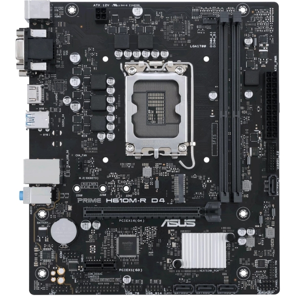 1700 ASUS PRIME H610M-R DDR4