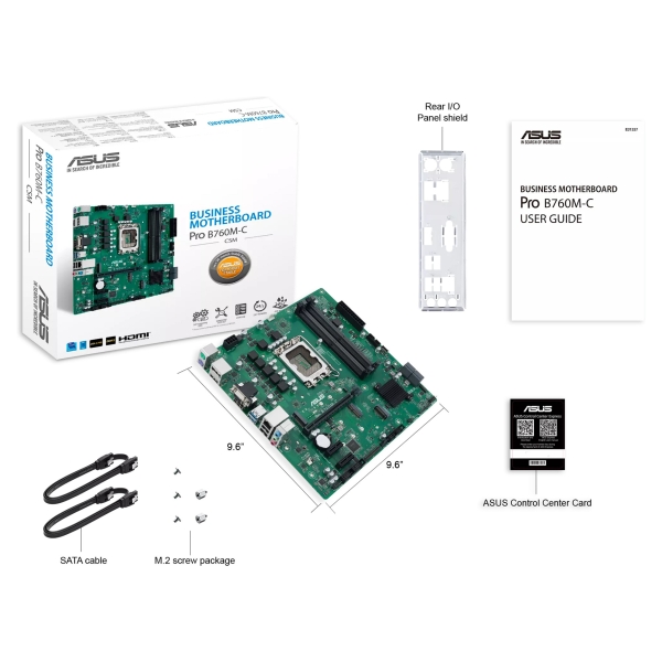 1700 ASUS PRO B760M-C-CSM