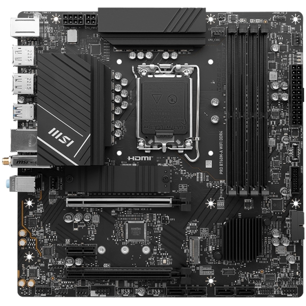1700 MSI PRO B760M-A WIFI DDR4
