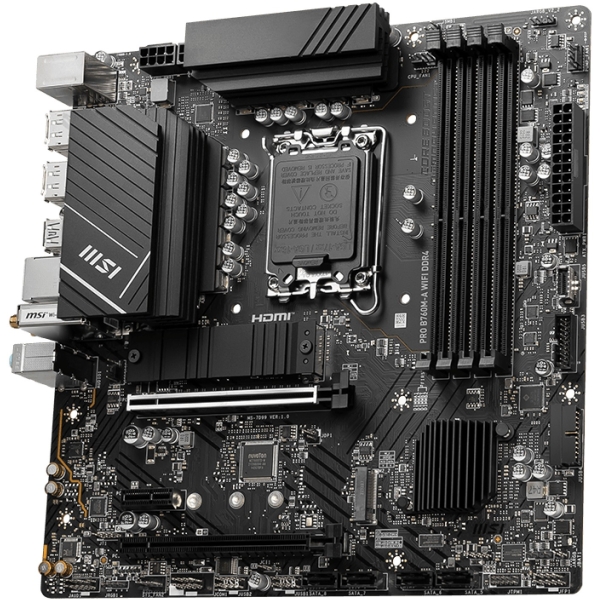 1700 MSI PRO B760M-A WIFI DDR4