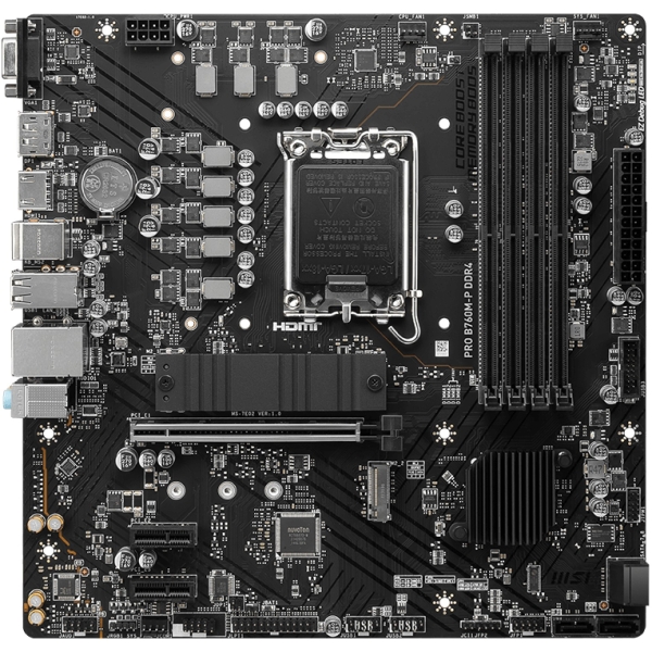 1700 MSI PRO B760M-P DDR4