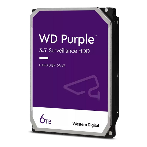  6TB WD WD64PURZ Purple 256MB