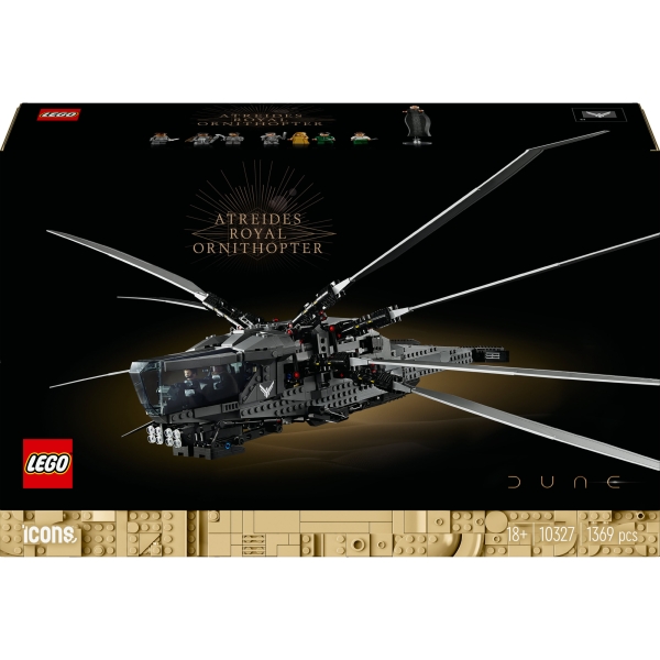 LEGO Icons Dune Atreides Royal Ornithopter 10327