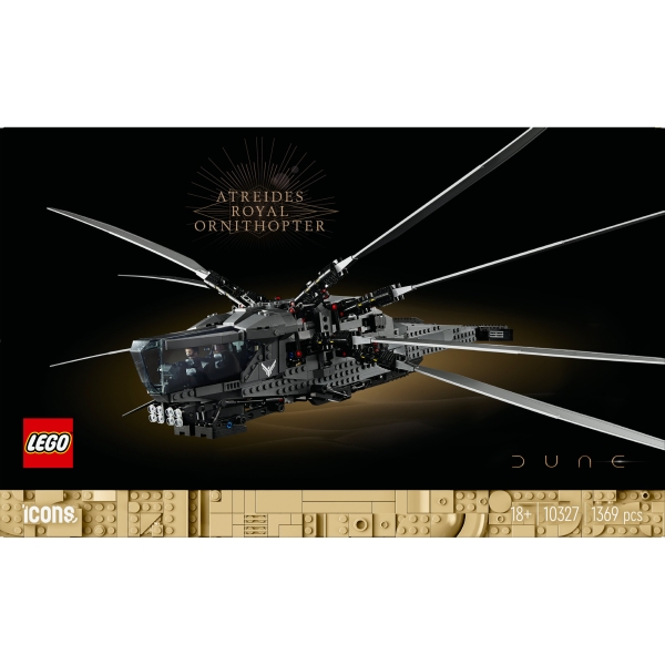 LEGO Icons Dune Atreides Royal Ornithopter 10327