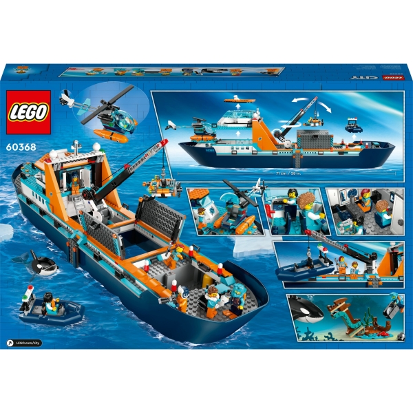 LEGO City Arktis-Forschungsschiff 60368