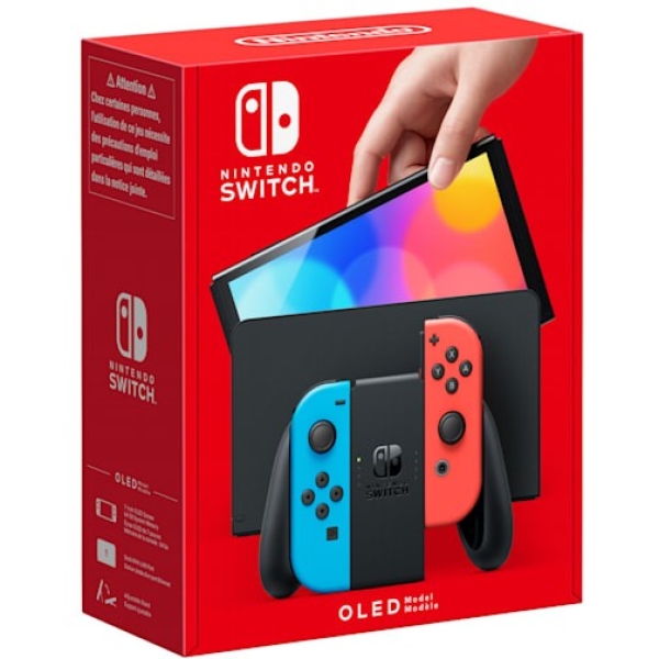 Nintendo Switch OLED - red/blue