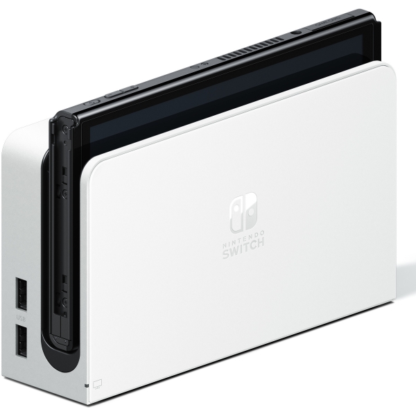 Nintendo Switch OLED - white/white