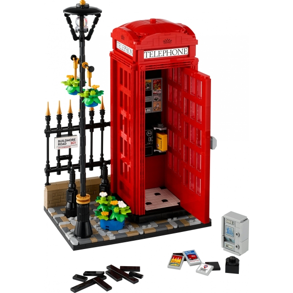 LEGO Ideas Rote Londoner Telefonzelle 21347