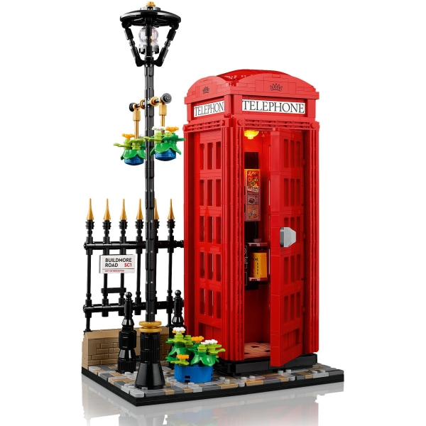LEGO Ideas Rote Londoner Telefonzelle 21347